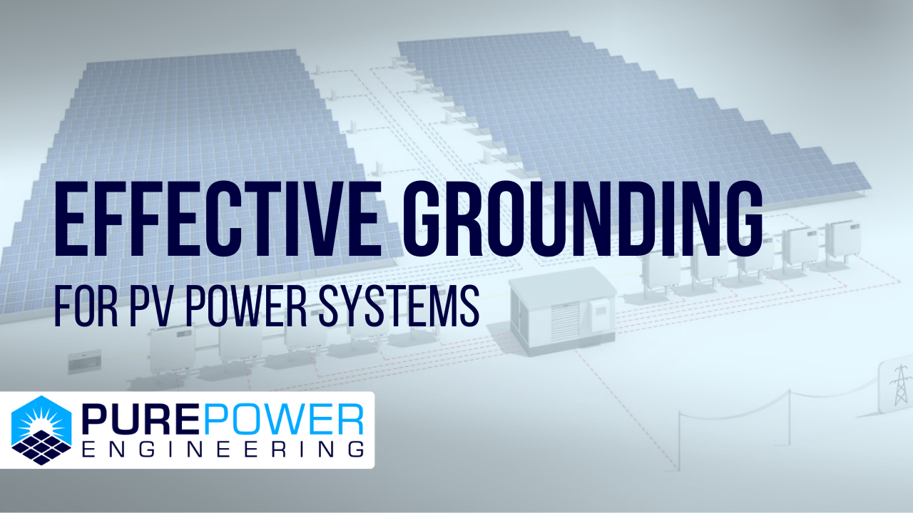 Effective Grounding for PV Power Systems 2