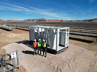 Escalante Utility-Scale Solar Project Close Up