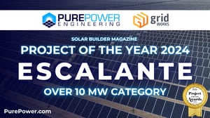 Escalante Wins Solar Project of the Year: Pure Power Engineering