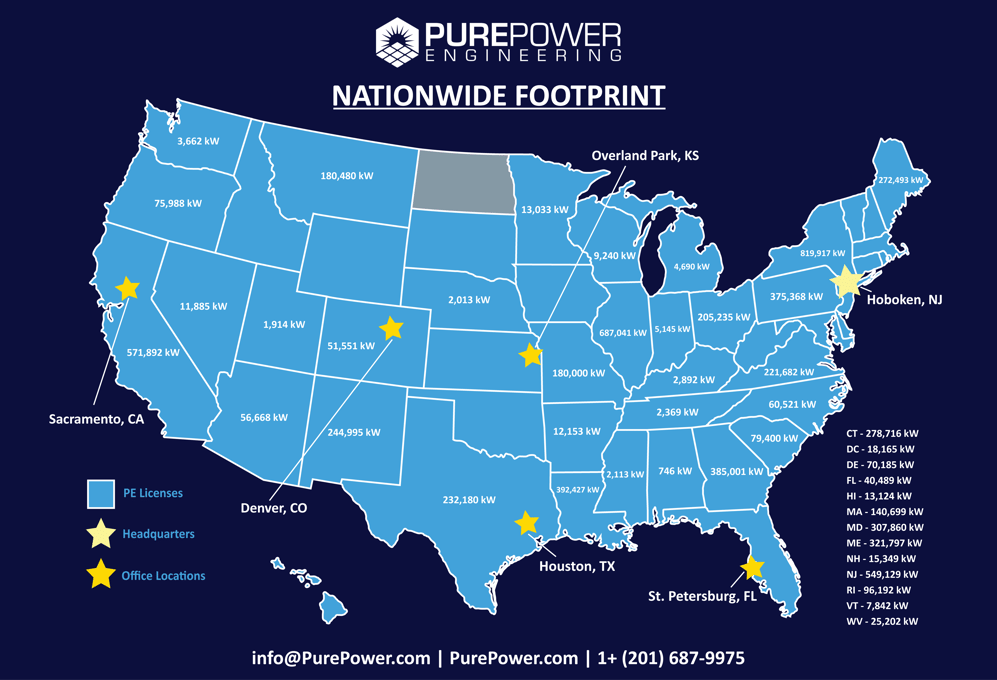 Pure Power Sales Map (2025)