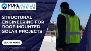 Structural Engineering For Roof-Mounted Solar + Energy Storage Projects