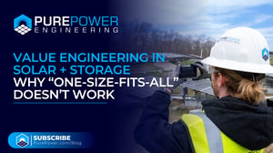 Value Engineering in Solar - Why “One-Size-Fits-All” Doesn’t Work